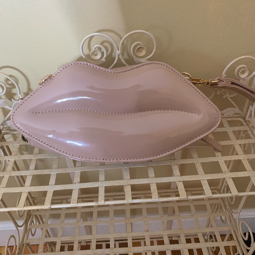 Lip Shaped Aldo Clutch